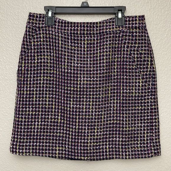 Ann Taylor Loft Tweed Skirt Size 2 - Picture 1 of 7